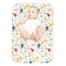 Baby Diaper Changing Pad, 21 5/8" x 31.5" Waterproof Liners 2Pack, Reusable Soft Portable Changing Mat (Dinosaur 2PCS)