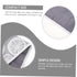 KOMBIUDA Portable Changing Pad Lightweight Diaper Cushion Travel Mat for Reusable Portable Changing Mat Protects