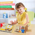 Sendhjurf 3-5 3-5-7 Montessori Busy Book for Toddlers Baby Family Quiet Book Activity Learning Travel Toys for Toddlers