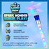 IPIDIPI TOYS Snowflake Wand - Spinning Light Up Magic Wand for Kids, Princess Fairy, Easter Basket Stuffers, Gifts for