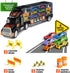 6 28 Play22 Toy Truck Car Carrier - Includes Toy Cars and Accessories, Fits Toy Car Slots - Great Gift for Boys