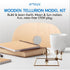 Artoya Pocket Tellurion Solar System Kit for School Project, Orbiting Sun-Earth-Moon Model, Solar System Project Kit