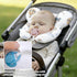 Zdbdbd Baby Travel Pillow, U-Shape Pillow for Car Seat and Stroller Use, Lightweight Baby Travel Accessory (Sky