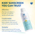 50 Gen2 80 4.5 Oz Aloe Up Kids Mineral Sunscreen Spray SPF Broad Spectrum Protection for Face & Body Zinc Oxide & Aloe