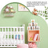 Vertintong 6 1.6 Inch Pcs Inspirational Woodland Nursery Decor Animals Wall Decor Stuff Wooden Forest Animals Bear