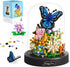 QLT QIAOLETONG Flower Bouquet Building Kit for Adults, 530 PCS Animals Flowers