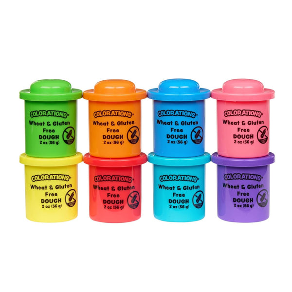Colorations Wheat & Gluten Free Classic Dough - 8 Colors (2oz Each)