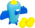 1pc Foam Ball Popper Toy - Squeeze & Launch Airplane Toy w/