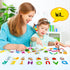 Felt Learning Letters and Numbers, 75 Felt Board Pieces for Alphabet ABC Learning for Toddlers, Kindergarten