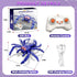 360 3 3-12 Infowush Wall Crawler Spider, Rechargeable Remote Control Robot Kids Toys, Rotating RC Wall Climbing Spider