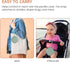 3) Silicone Pacifier Case for Diaper Bag, Newborn Baby Pacifier Holder Case For Boys & Girls (Color