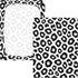 CZXW 52" 28" Black White Leopard Crib Sheets Fitted x Natural Cotton Soft & Breathable for Baby Crib Mattress