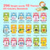 296 1 2 3 4 5 Sight Words Talking Flash Cards for Toddlers Year Old, Pocket Speech, Sensory Speech Therapy Toys