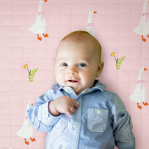 43 43 Inch Tummy Funtery x Baby Playmat Portable Crawling Washable Foldable Time Non Slip Baby Floor Large Playpen Mat