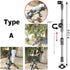 Yiodauh 2 Bike Umbrella Stand Pcs Adjustable Mount Stand Folding Umbrella Bracket Stretch Parasol Holder Wheelchair