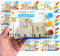 12 Pack Pre-Packaged Train Party Favors, Wooden Train Painting Kits, Choo Choo