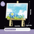 Vilbocr SetBlock 357Pcs) Mini Flower Building Bouquet Easel for Desk Decorations and Message Stickers.Flower Building
