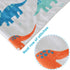HOMRITAR Baby Blanket for Kids, Super Soft Minky Blanket with Dotted Backing, Dinosaurs Multicolor Printed for Toddlers