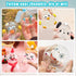 8-12 2PCS (2"&1.2") Nano Tape Bubble Kit, Nano Squishy Making kit Tape Bubbles, Arts and Craft DIY Stress Ball Making