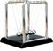 UOUVOSTA Newtons Cradle Balance Pendulum Balls, Swinging Kinetic Balls with Black Base, Science