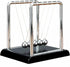 UOUVOSTA Newtons Cradle Balance Pendulum Balls, Swinging Kinetic Balls with Black Base, Science