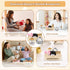 Set,6 Emotional Support Plush Animal Pcs Cute Animals Plush Toys and Fun Stuffed Animals with Positive Words,Soft