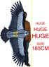 HENGDA KITE Strong Eagles! Huge 74-Inch Beginner Eagle Kites for Kids and Adults