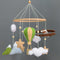 Goukurlsma Handmade Felt Baby Mobile for Crib Boys, Adventure Theme Crib Toys Hanging