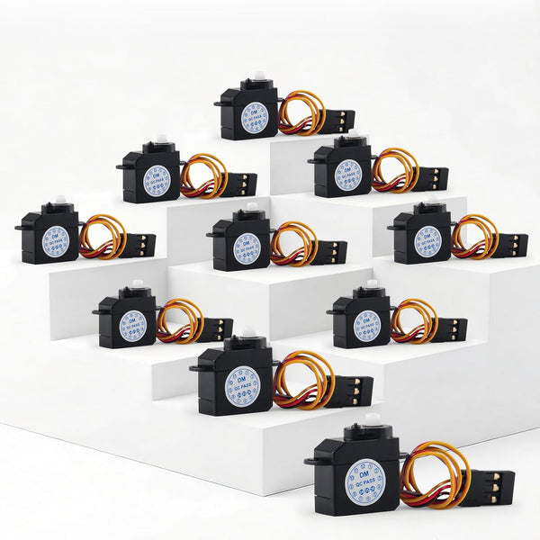 Mini Micro Servo Motor 2.1g 180 Rotation DM-S0020 4.8-6V Plastic Gear Servo
