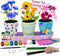Pinwheel Crafts Flower Pot Painting Kit Paint Your Own Kids Gardening Set