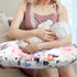 Pea Pod Nursing Pillow Cover for Baby Girl, Stretchy Removable Slipcover for Breastfeeding Pillows, Ultra Soft