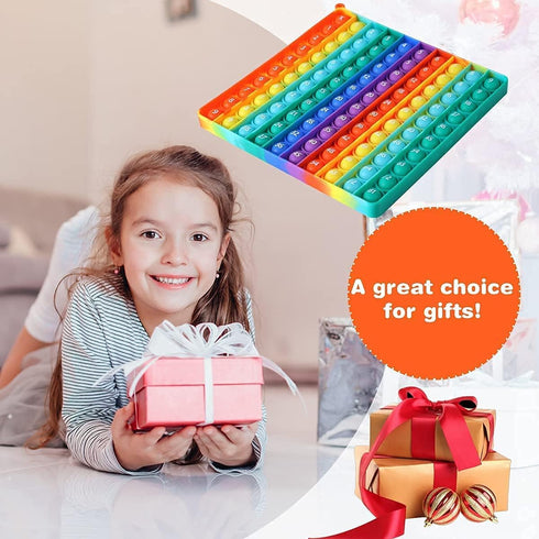 P00p with Numbers Multiplication Table Game Fidget Math Toys,Stress Relieving Fidget Learning Game Toy to Create Kinds