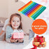 P00p with Numbers Multiplication Table Game Fidget Math Toys,Stress Relieving Fidget Learning Game Toy to Create Kinds