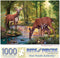 Bits and Pieces - 1000 Piece Jigsaw Puzzle for Adults, 20" x 27" Woodland Stream by Artist Steve Read