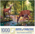 Bits and Pieces - 1000 Piece Jigsaw Puzzle for Adults, 20" x 27" Woodland Stream by Artist Steve Read