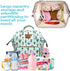 MCWTH Backpack Set Cactus Green Diaper Bag for Baby Girls Mom, Large Bags with Nappy Pouch Stroller Straps