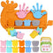 DOCEPERT Preschool Learning Toys,Upgraded Silicone Montessori Educational Math Manipulatives Toys for Toddlers