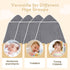 4 Pack 30 30 inch UNIMADE Hooded Towel for Newborn, Soft Coral Fleece Baby Towels, Ultra Absorbent Bath Cloths Bulk