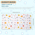 10 Pack 20'' 10'' 6 Tatuo Muslin Baby Burp Cloth Soft Washcloths x Layer Soft Absorbent Newborn Rags Towel for Baby