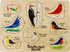 Lift and Learn Birds Puzzle, Made in USA