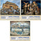 Bits and Pieces Value Set of Three 500 Piece Jigsaw Puzzles for