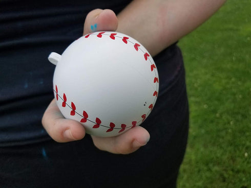 Gender Reveal Baseball for Baby Showers - 100% All Natural Holi Powder (Pink)