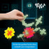 Set, 3D 400 PLUS PLUS Learn to Build Interlocking Mini Building Blocks, Puzzle Construction Stem Toy for Kids - Glow