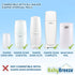 BabyBreeze Diaper Pail Refill Bags, Compatible with Playtex Diaper Genie Pails, Odor Absorbing Disposal Bags - 1400
