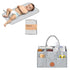 KeaBabies Portable Diaper Changing Pad and Baby Diaper Caddy Organizer - Waterproof