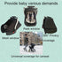 ZERTAO 3-in-1 Car-Seat Canopy Cover - Protective Carseat Sun Shade Canopy with Privacy Shade Canopies Covers for Boys