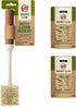 Scotch-Brite Greener Clean Bottle & Straw Brush Set with 2 Replaceable Bottle