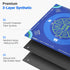 32.4" 32.4" Mahjong Mat for Table with Carrying Bag, x Non-Slip Neoprene Mahjong Mat with Rules, Noise-Reducing Gaming