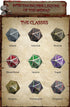 DND Metal Dice Set - Polyhedral D&D Dice with Gift Box for Dungeons and Dragons RPG Table Games