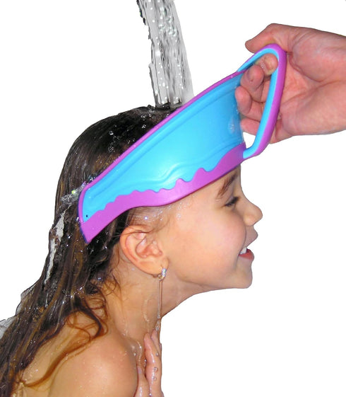 Shampoo Visor by Splash Guard, Comfort Seal Baby Bath Shampoo Shower Cap, Protects Eyes, Ears, Face